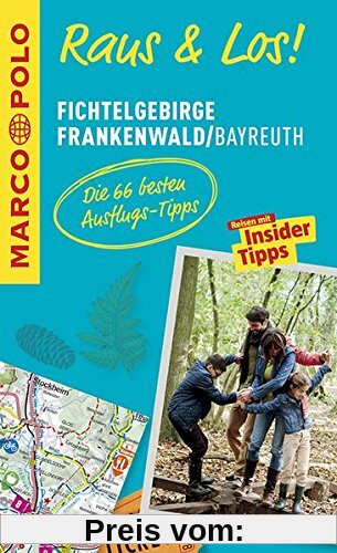 MARCO POLO Raus & Los! Fichtelgebirge, Frankenwald, Bayreuth: Das Package für unterwegs: Der Erlebnisführer mit großer Erlebniskarte